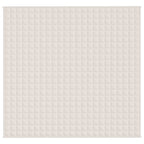 Vidaxl verzwaringsdeken 220x230 cm 11 kg stof lichtcrèmekleurig