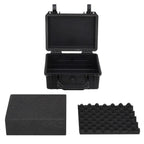 Vidaxl flightcase draagbaar 24x19x11 cm pp zwart