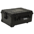Vidaxl flightcase op wieltjes 58x45x27 cm pp zwart