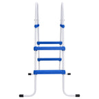 Vidaxl zwembadladder 84 cm blauw en wit
