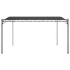 Vidaxl luifel 4x3 m 180 g m² stof en staal antracietkleurig