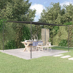 Vidaxl prieel 4x4 m 180 g m² stof en staal antracietkleurig