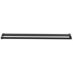 Vidaxl doucheschap voor inloopdouchewand 100 cm aluminium zwart