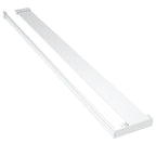 Vidaxl wandschap voor inloopdouchewand 100 cm aluminium chroomkleurig