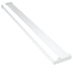 Vidaxl wandschap voor inloopdouchewand 115 cm aluminium chroomkleurig