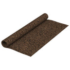 Vidaxl kurk op rol 100x200 cm 2 mm rubber