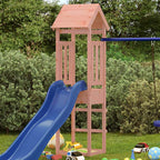 Vidaxl speeltoren 52,5x46,5x206,5 cm massief douglashout