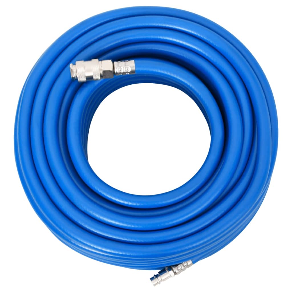 VidaXL Luchtslang 0,7'' 100 m PVC blauw
