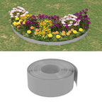 Vidaxl tuinranden 3 st 10 m 20 cm polyetheen grijs