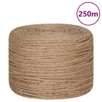 Vidaxl touw 250 m lang 8 mm dik jute
