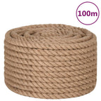 Vidaxl touw 100 m lang 16 mm dik jute