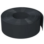 Vidaxl tuinrand 10 m 20 cm polyetheen zwart