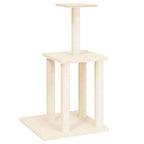 Vidaxl kattenmeubel met sisal krabpalen 85,5 cm crèmekleurig