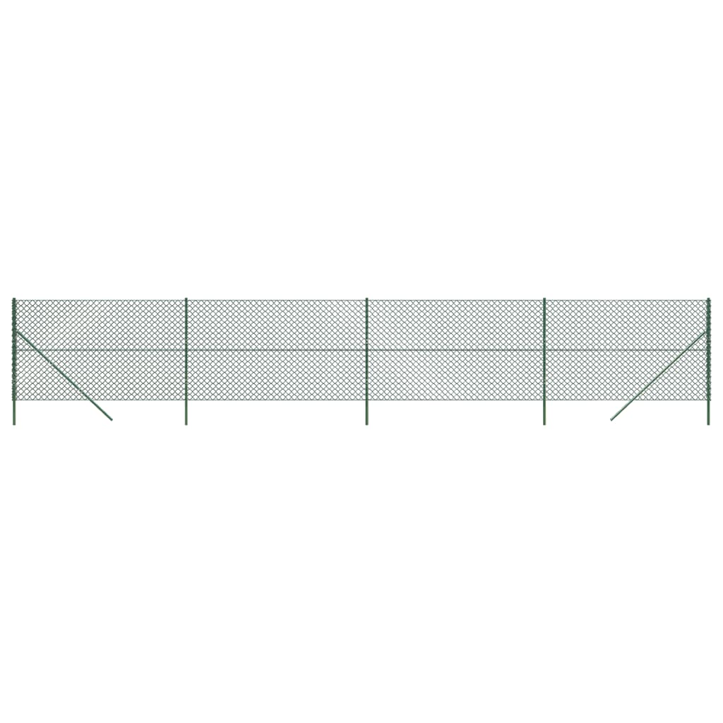 Vidaxl gaashek 2x10 m groen