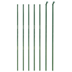 Vidaxl gaashek 2,2x10 m groen