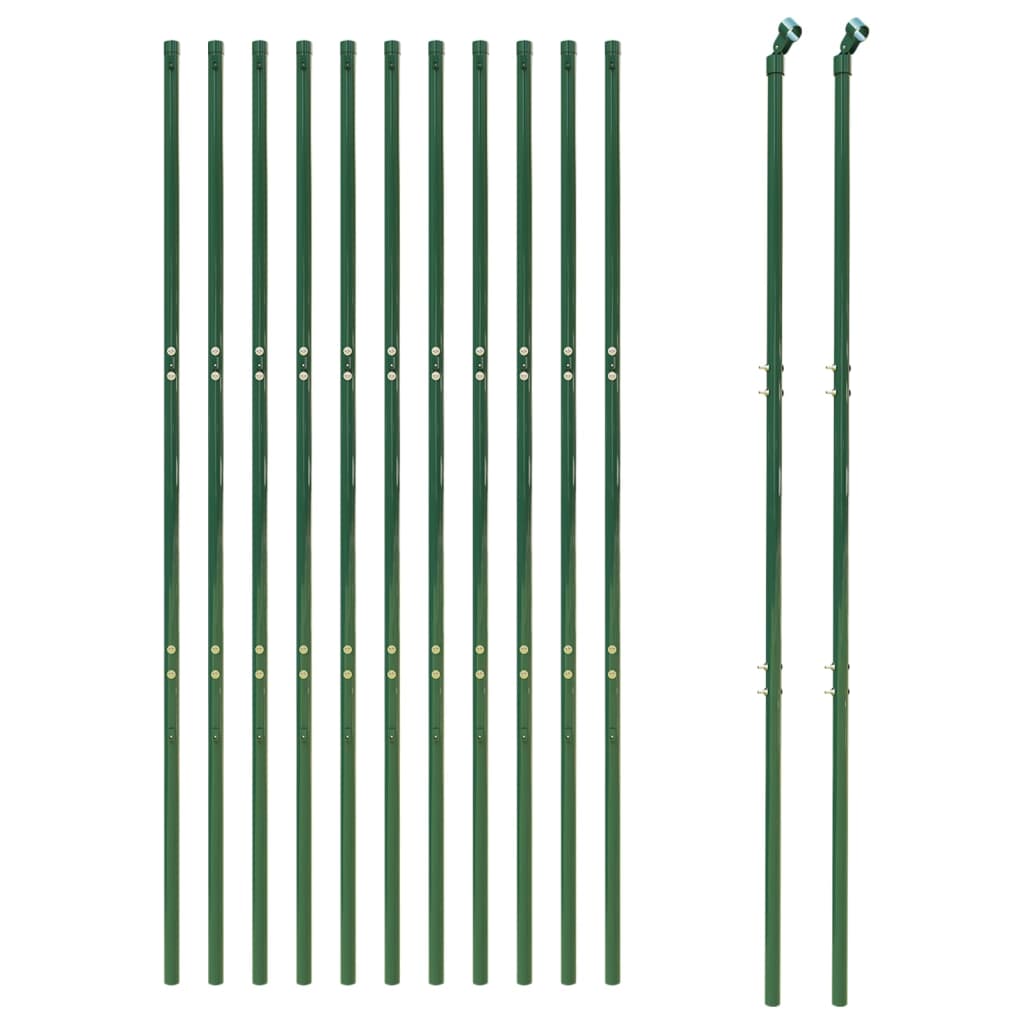 VidaXL Gaashek 1,6x25 m groen
