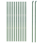 VidaXL Gaashek 2x25 m groen