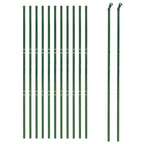 VidaXL Gaashek 2,2x25 m groen