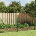 Vidaxl gaashek met grondankers 0,8x10 m groen