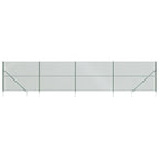 Vidaxl gaashek met grondankers 1,8x10 m groen