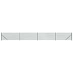 Vidaxl gaashek met flens 1x10 m groen