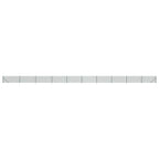Vidaxl gaashek met flens 1,1x25 m groen