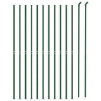VidaXL Gaashek met flens 1,8x25 m groen