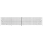 Vidaxl gaashek met flens 2x10 m antracietkleurig