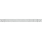 VidaXL Gaashek met flens 1,6x25 m antracietkleurig