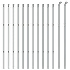 Vidaxl gaashek 0,8x25 m zilverkleurig