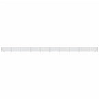 VidaXL Gaashek 1,1x25 m zilverkleurig