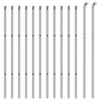 VidaXL Gaashek 1,1x25 m zilverkleurig