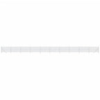 VidaXL Gaashek 1,6x25 m zilverkleurig