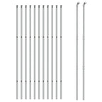 VidaXL Gaashek 1,8x25 m zilverkleurig
