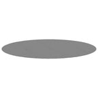 Vidaxl zwembadgrondzeil ø428 cm polyester geotextiel lichtgrijs
