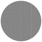 Vidaxl zwembadgrondzeil ø500 cm polyester geotextiel lichtgrijs