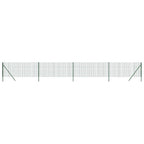 Vidaxl draadgaashek 1x10 m gegalvaniseerd staal groen