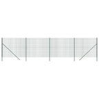 Vidaxl draadgaashek 2,2x10 m gegalvaniseerd staal groen
