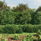 Vidaxl draadgaashek 1,6x10 m gegalvaniseerd staal groen