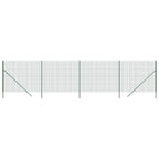 Vidaxl draadgaashek 2,2x10 m gegalvaniseerd staal groen