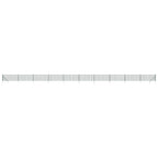 VidaXL Draadgaashek met grondankers 1,1x25 m groen
