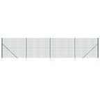 Vidaxl draadgaashek met grondankers 1,8x10 m groen