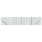 Vidaxl draadgaashek met flens 2x10 m groen