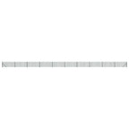 Vidaxl draadgaashek met flens 1,1x25 m groen