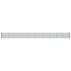 VidaXL Draadgaashek met flens 1,6x25 m groen