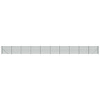 VidaXL Draadgaashek met flens 2,2x25 m groen