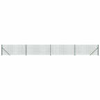 Vidaxl gaashek met flens 1x10 m groen