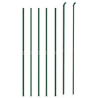 Vidaxl draadgaashek met flens 1,6x10 m groen