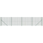 Vidaxl draadgaashek met flens 1,8x10 m groen