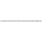 Vidaxl draadgaashek met flens 1x25 m groen